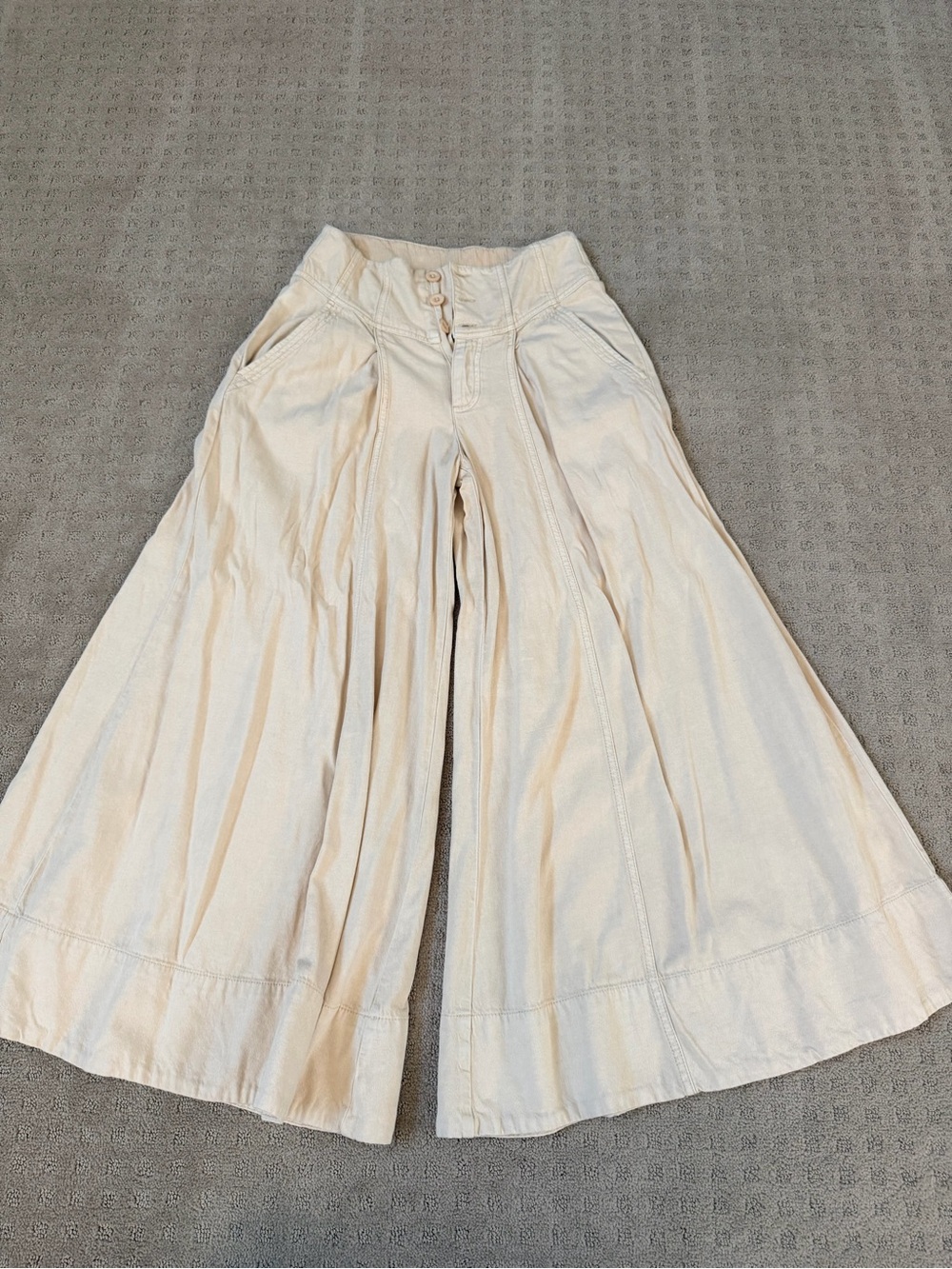 Free people maxed out Wide leg Trousers $148 - Picture 3 of 12